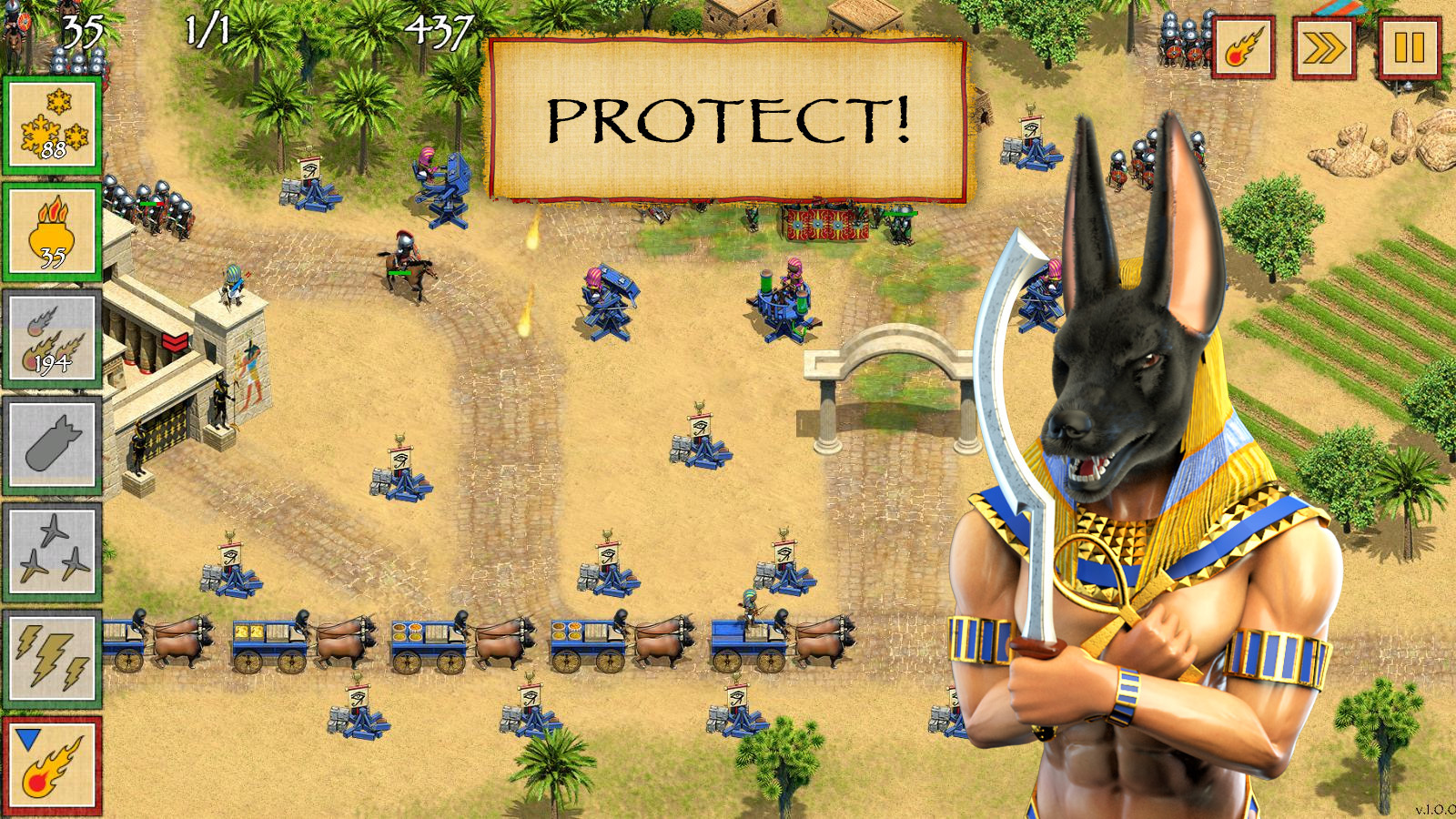 نتيجة بحث الصور عن ‪Defense of Egypt: Cleopatra Mission‬‏