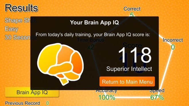 Brain App - Daily Brain Training Screenshot 3