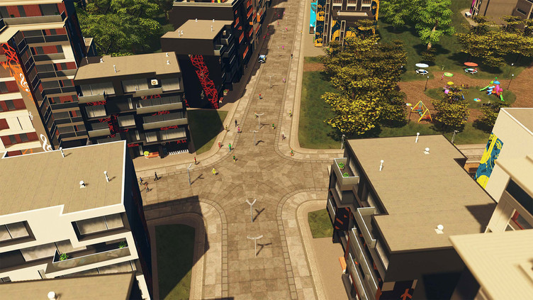 Cities: Skylines - Plazas & Promenades Screenshot 1
