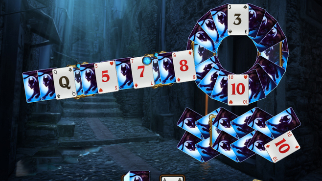 Detective Solitaire Inspector Magic and the Man Without a Face Screenshot 4