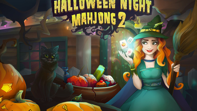 Halloween Night 2 Mahjong Screenshot 1