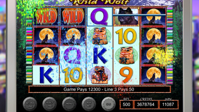 IGT Slots Wild Wolf Screenshot 4