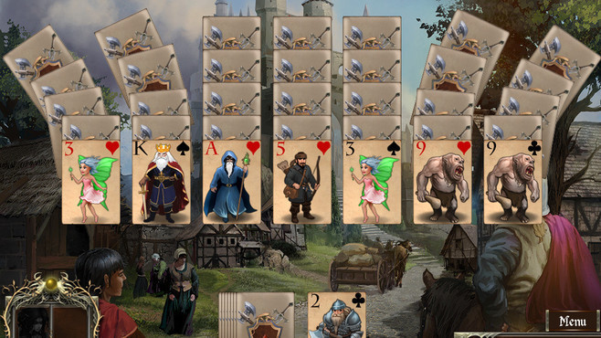 Legends of Solitaire: Curse of the Dragons Screenshot 1