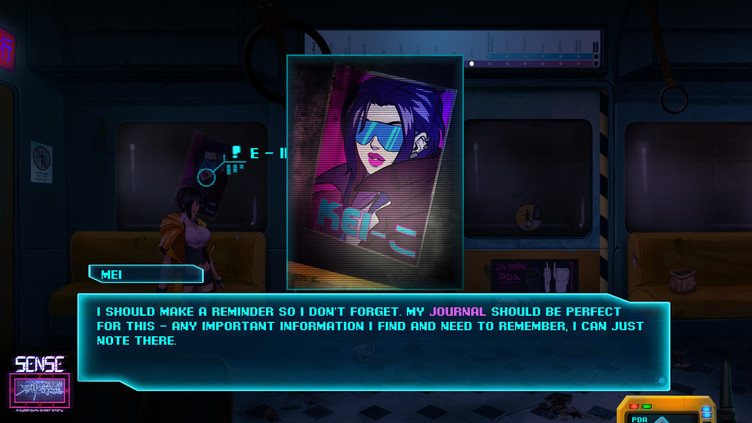 Sense - 不祥的预感: A Cyberpunk Ghost Story Screenshot 12