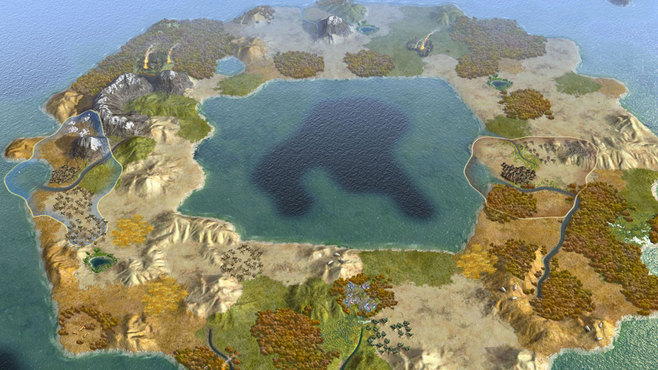 Sid Meier's Civilization V: Explorer's Map Pack Screenshot 1