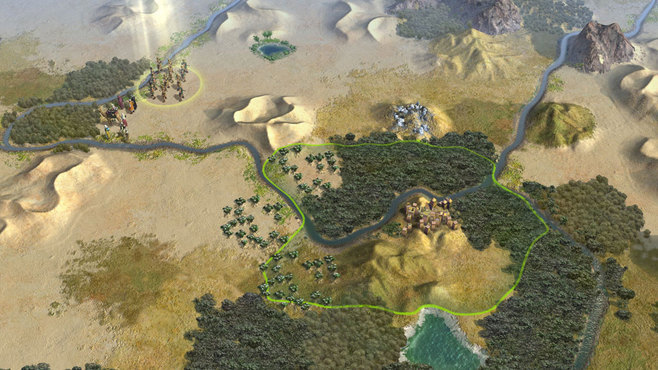 Sid Meier's Civilization V: Explorer's Map Pack Screenshot 2