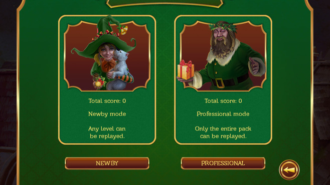 Solitaire Game Christmas Screenshot 1