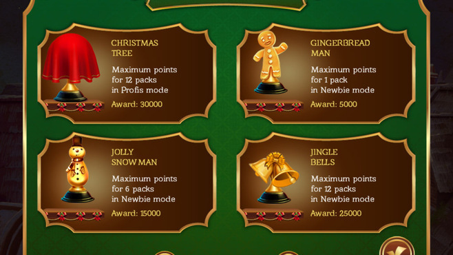 Solitaire Game Christmas Screenshot 2