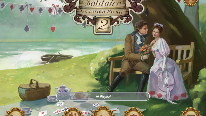 Solitaire Victorian Picnic 2 Screenshot 1