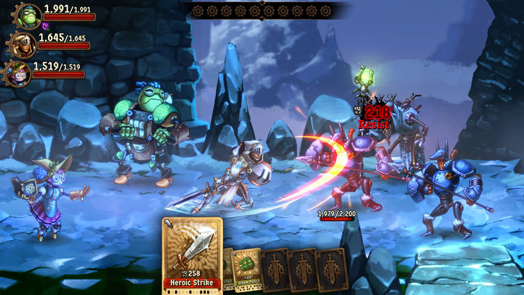 SteamWorld Quest: Hand of Gilgamech Screenshot 2