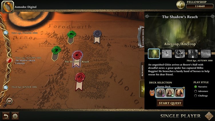 The Lord of the Rings: Adventure Card Game Screenshot 8