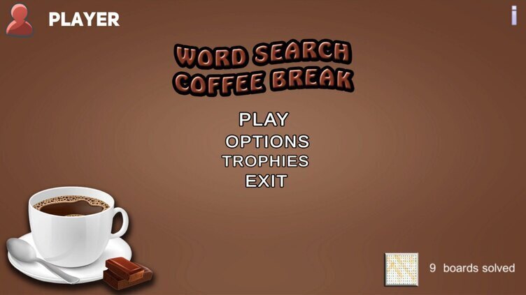 Word Search Coffee Break Screenshot 4