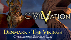Sid Meier&#039;s Civilization V - Civ and Scenario Pack: Denmark (The Vikings)