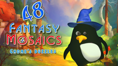 Fantasy Mosaics 48: Gnome&#039;s Puzzles