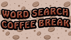 Word Search Coffee Break