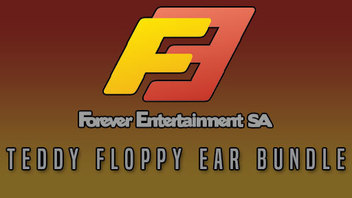 Forever Entertainment Teddy Floppy Ear Bundle