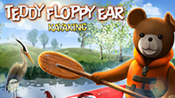 Teddy Floppy Ear: Kayaking