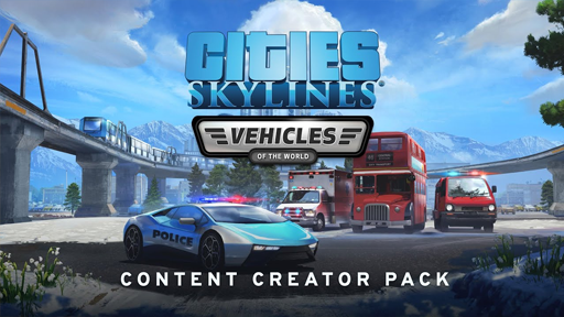 Cities: Skylines - Content Creator Pack: Vehicles of the World