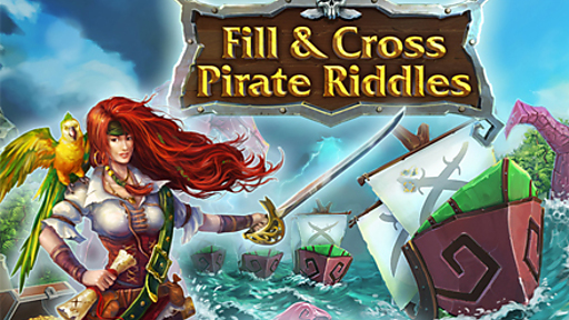 Fill and Cross. Pirate Riddles