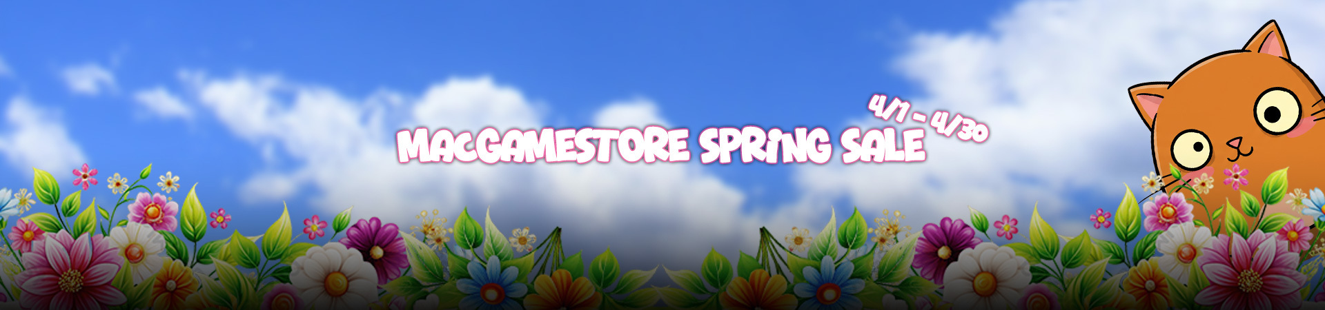 MacGameStore Spring Sale! - Our annual Spring Sale is now live!