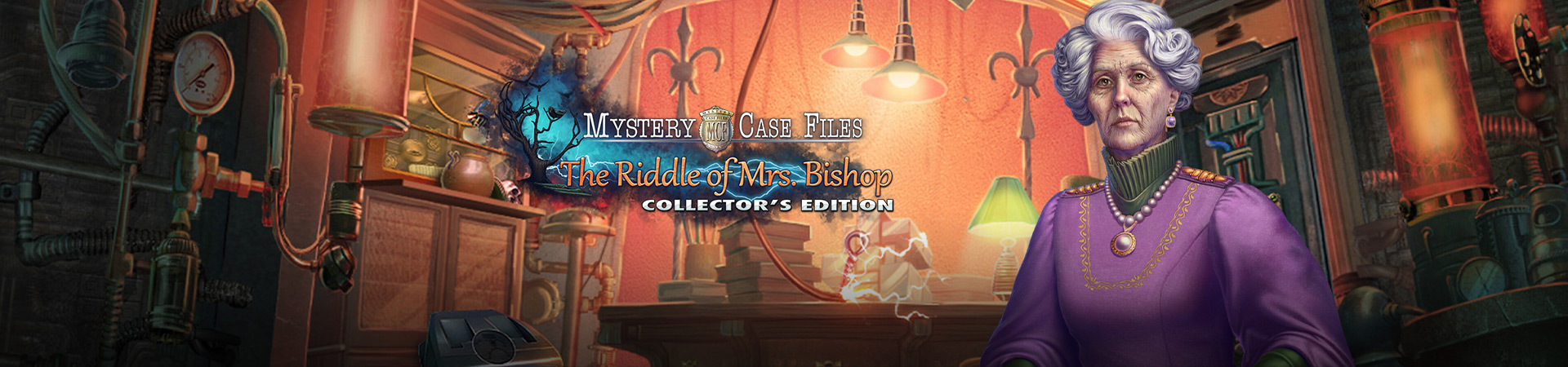 Mystery Case Files: The Riddle of Mrs. Bishop CE - Uncover the identity of a mysterious woman with a message from the past!