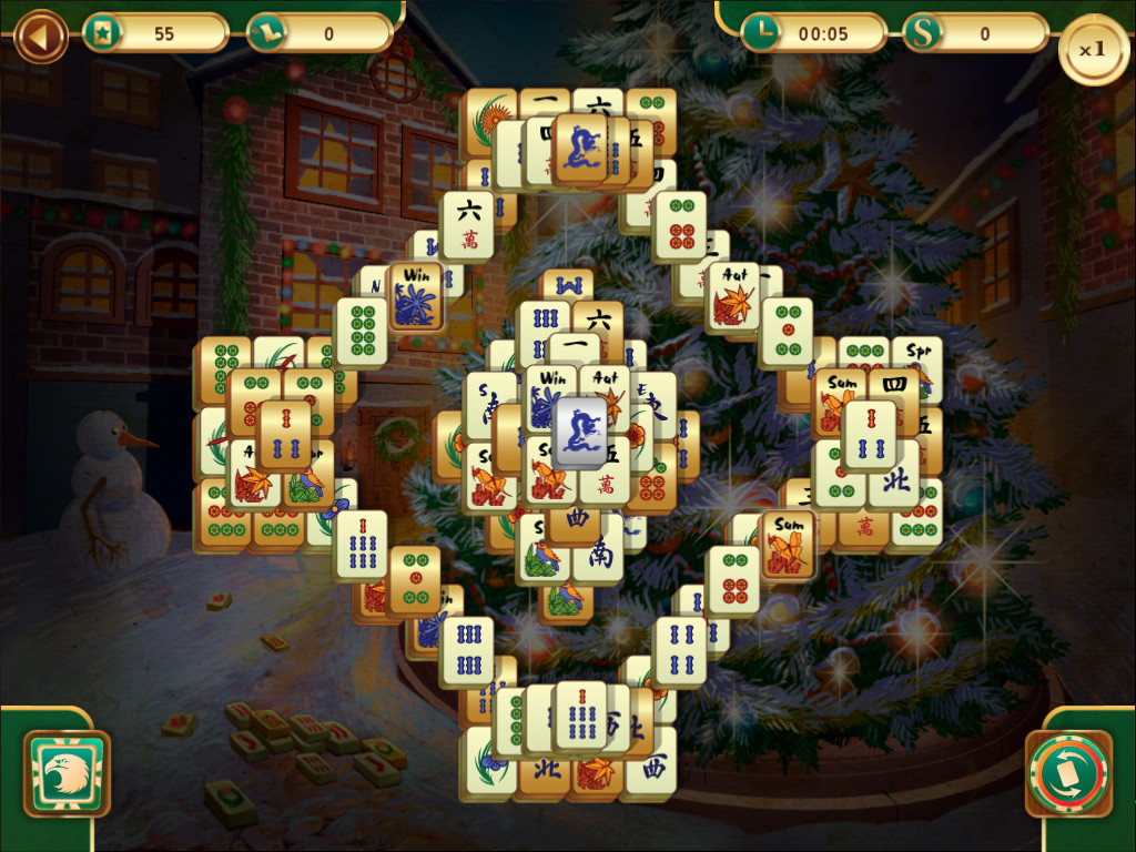 Mahjong Christmas Holiday em Jogos na Internet