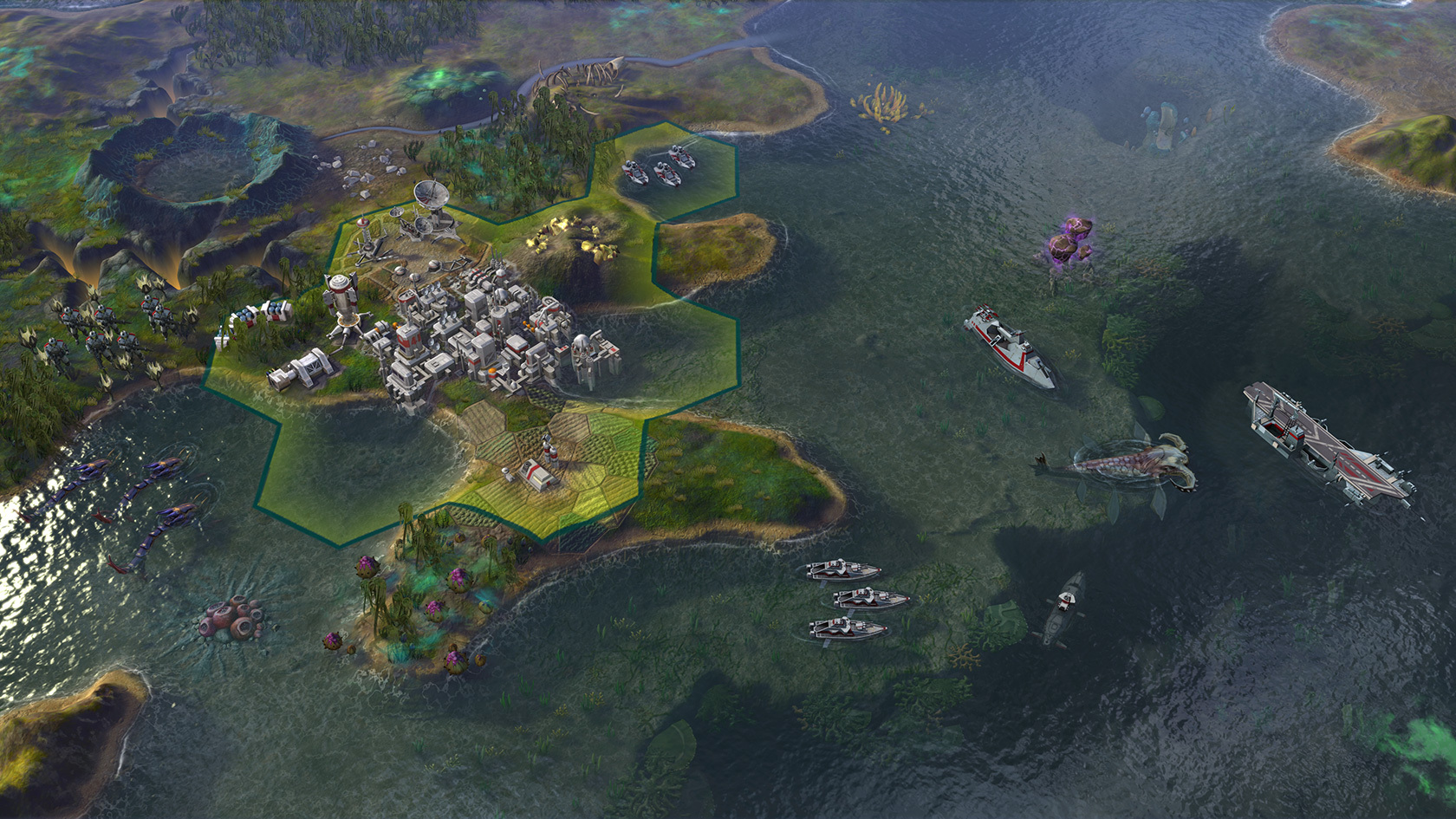 Sid Meier's Civilization Beyond Earth — HUDS+GUIS