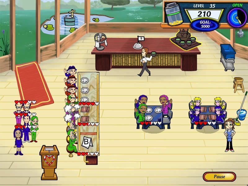 Diner Dash 2 - Restaurant Rescue, RealArcadeapedia Wiki