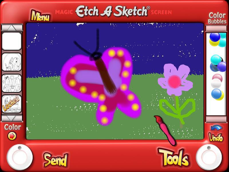 Play Etch-A-Sektch Online Free: Etch and Sketch is a Drawing Game