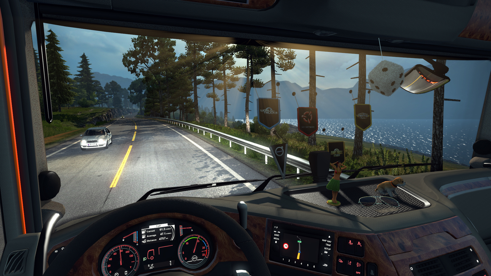 Rullesten firkant lavendel Euro Truck Simulator 2 - Cabin Accessories | macgamestore.com