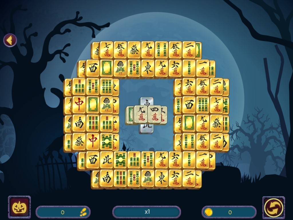 Halloween Night 2 Mahjong  macgamestore.com