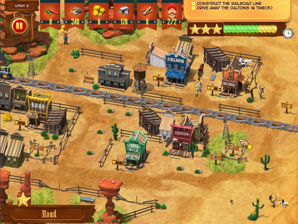 Lucky Luke Transcontinental Railroad