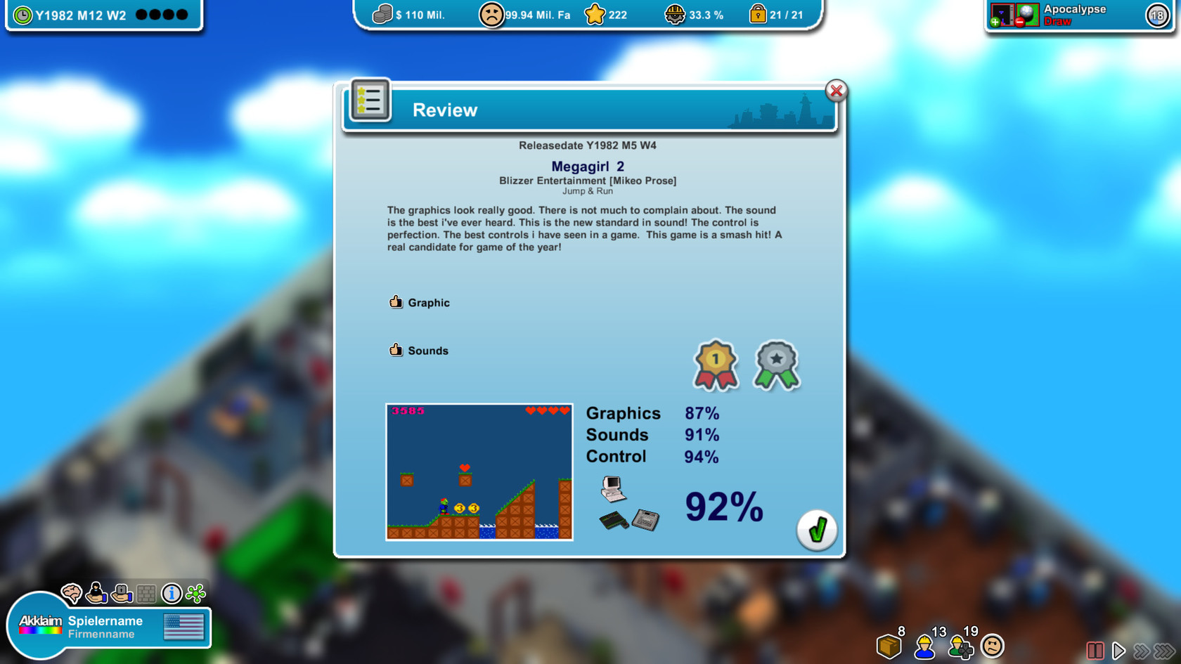 Mad Games Tycoon | macgamestore.com