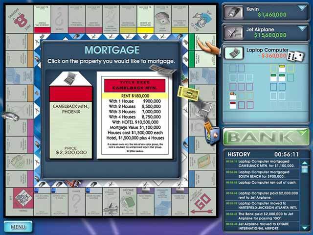 Play Monopoly Online game free online