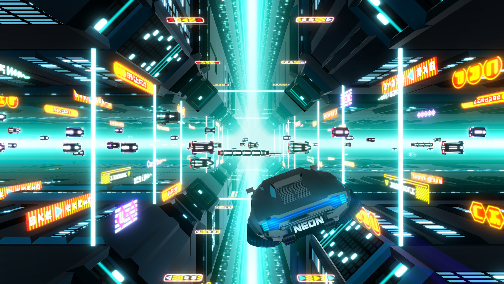 neon drive ios game