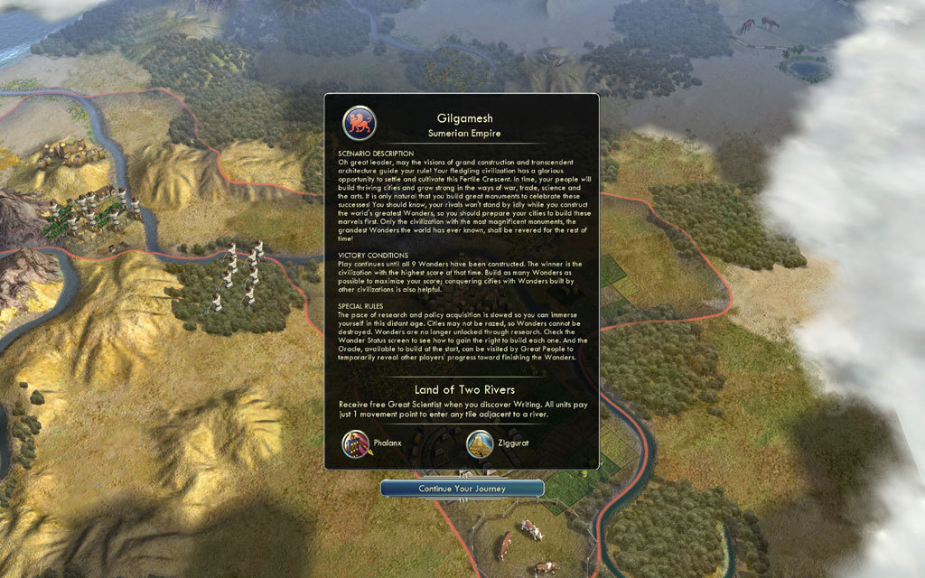 Civilization v - scenario pack: wonders of the ancient world war