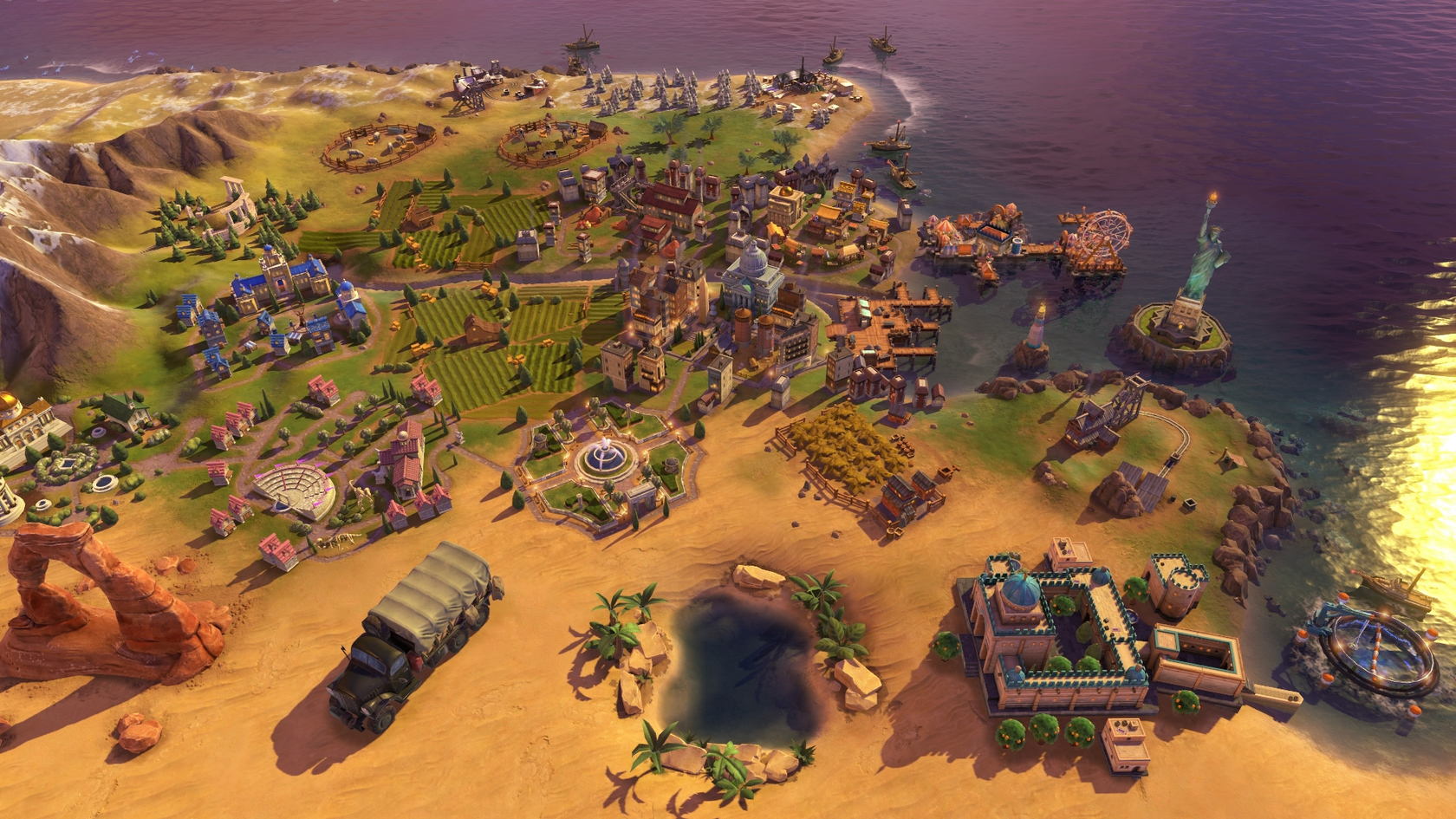 sid meier s civilization vi gathering storm ไทย map