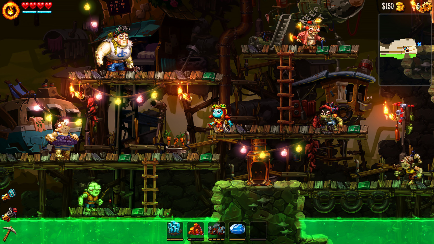 SteamWorld Dig, Nintendo 3DS download software, Games