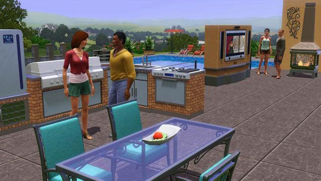The Sims 3 Outdoor Living Stuff | macgamestore.com