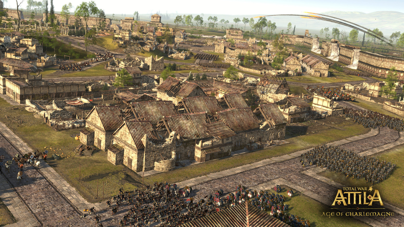 total war attila road development
