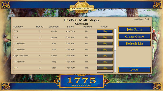1775: Rebellion Screenshot 1