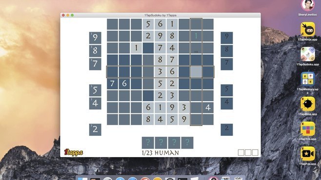1TapSudoku - Challenging Sudoku Puzzle Deluxe Screenshot 4