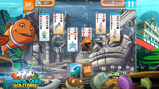 Atlantic Quest Solitaire Screenshot 1