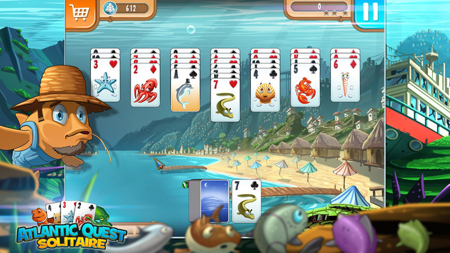 Atlantic Quest Solitaire Screenshot 3