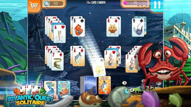 Atlantic Quest Solitaire Screenshot 6