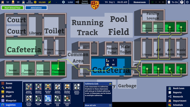 Academia : School Simulator Screenshot 1