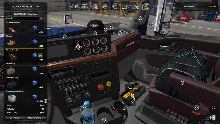 American Truck Simulator - Cabin Accessories Screenshot 1