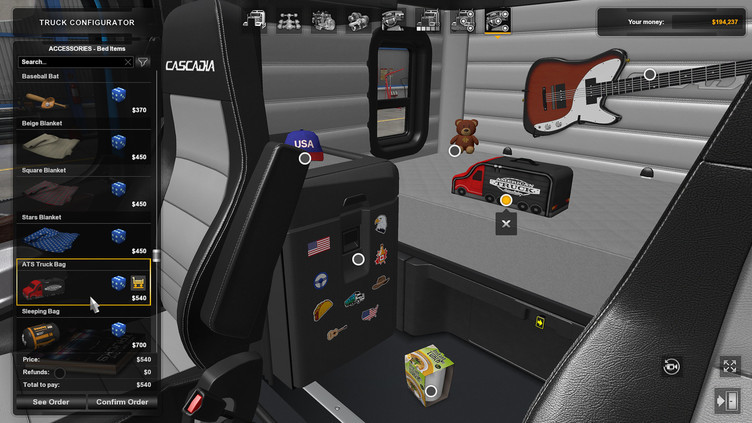 American Truck Simulator - Cabin Accessories Screenshot 4