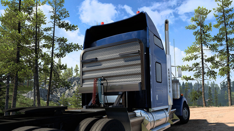 American Truck Simulator - Forest Machinery Screenshot 2
