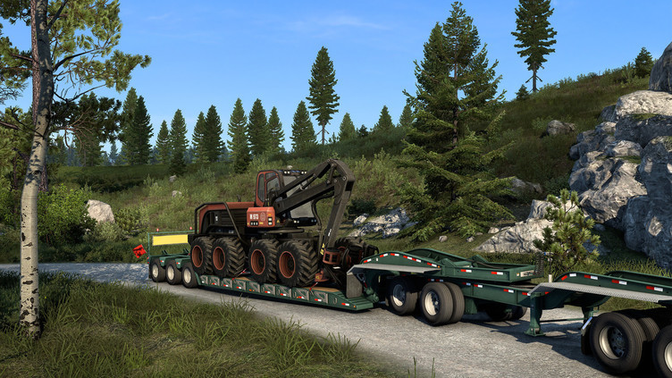 American Truck Simulator - Forest Machinery Screenshot 3